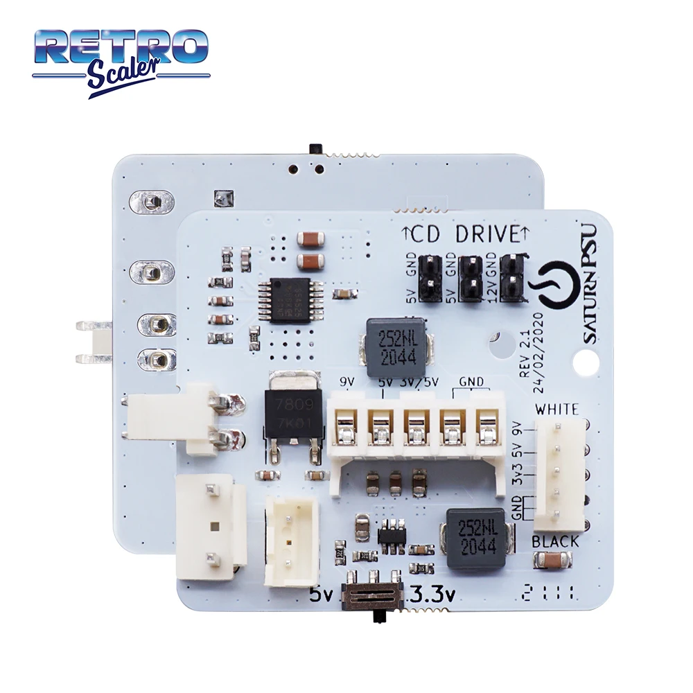 RetroScaler Rev 2.1 SaturnPSU Power Supply is Suited for Replacing Saturn Console Original Power Supply