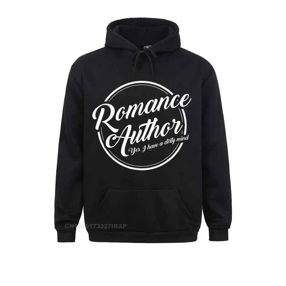 

Romance Author Shirt Yes I Have a Dirty Mind Writer T Shirt Men Long Sleeve Sweatshirts Tight Hoodies Designer Family Hoods