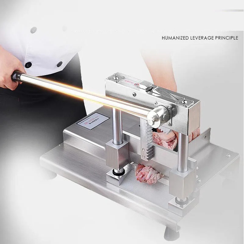 Home Manual Bone Saw Machine Small Portable Pork Trotter Pork Ribs Bone Cutter Machine Easy To Use