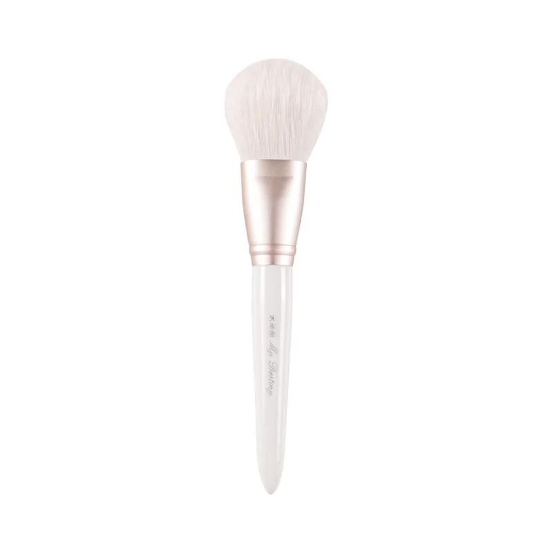 MyDestiny cosmetic brush-The Snow White series-flat head powder&blush brush-thin light front goat hair makeup tool&pens-beauty