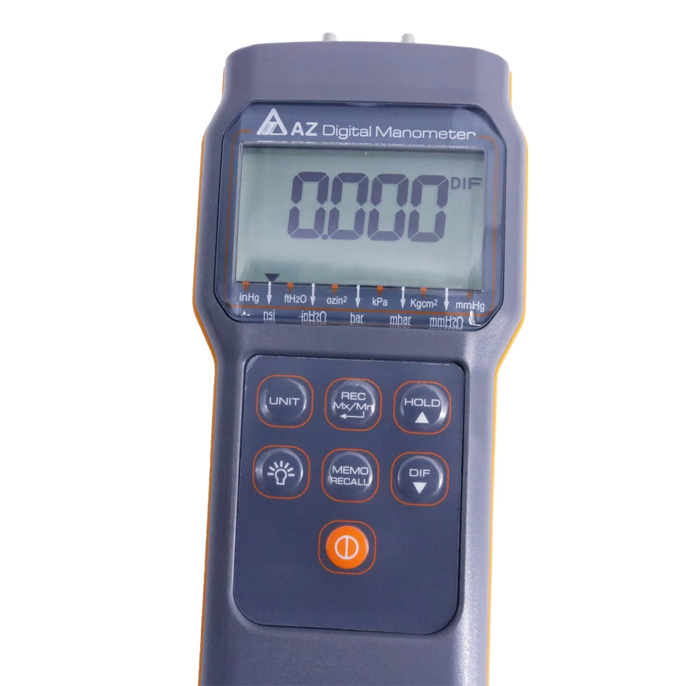 AZ82012 1 psi Manometer Measure the Gauge Pressure with Reference to Ambient Pressure or Differential Pressure Between Pressures