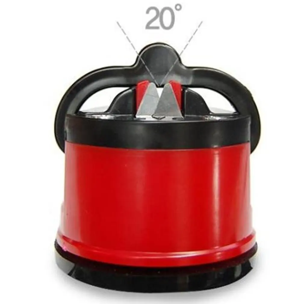 Mini afilador de cuchillos con ventosa, afilador superafilado para el hogar, herramienta de afilado, Gadget de cocina de acero de tungsteno