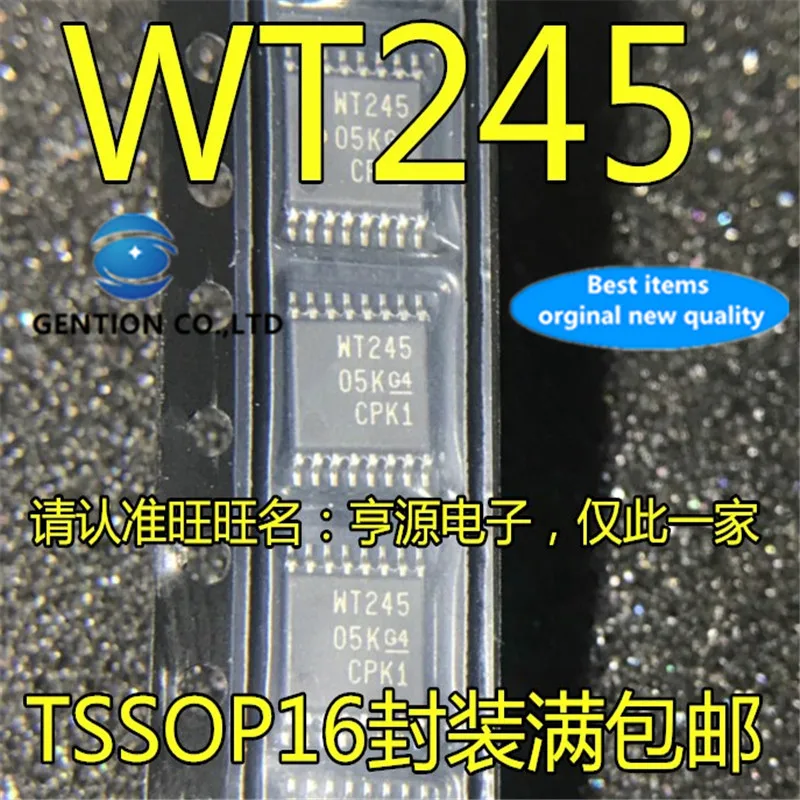 10Pcs SN74AVC4T245PWR WT245 TSSOP-16 Dual power bus transceiver chip in stock 100% new and original