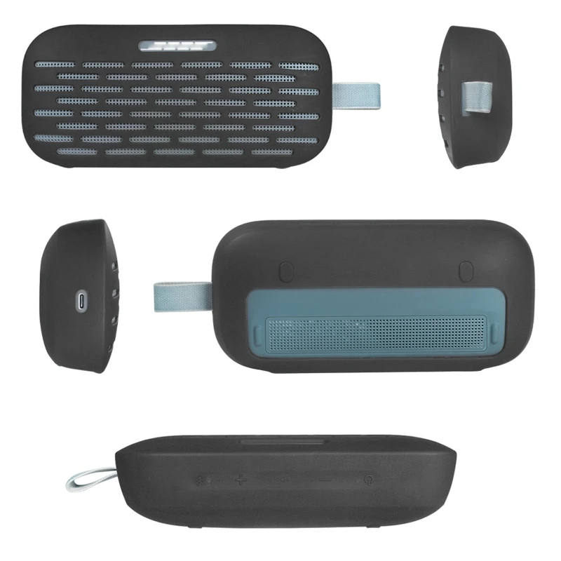 Silicone Protective Cover for Bose Soundlink Flex Bluetooth-compatible Speaker Carry Case Audio Accessory
