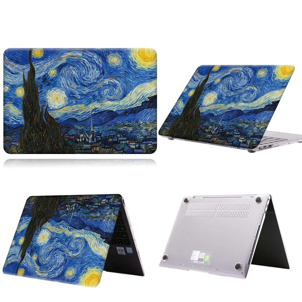 Funda de repuesto para ordenador portátil Huawei MateBook 16 2021, carcasa Unisex con patrón geométrico, accesorios para ordenador