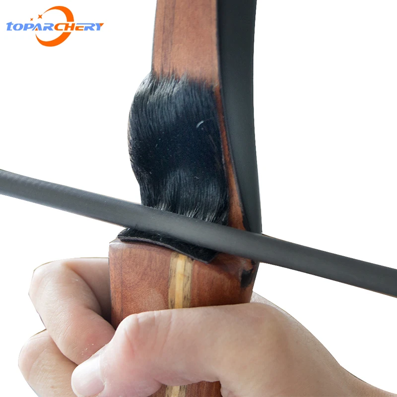 Archery Arrow Rest Fur Adhesive Stick Silent Plate for Traditional Recurve Bow Outdoor Sports Hunting Accessories