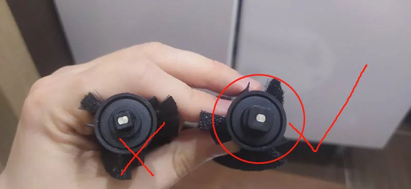 Roller pinsel Hepa-Filter Mopp Tuch Ersatz für 360 S5 S7 Staubsauger Filter Teile Zubehör Staub Filter Seite Pinsel