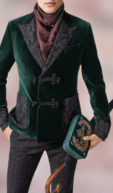 Traje de una pieza para hombre, traje Vintage de negocios, esmoquin de boda personalizado, novedad de otoño, 2022