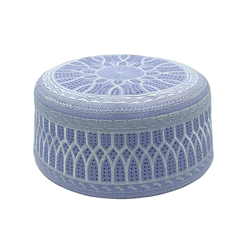 New Muslim Men Prayer Hats Cotton Embroidery Leisure Saudi Arabia Islamic Hat muslim turban Jewish Cap Men Headscarf Clothing