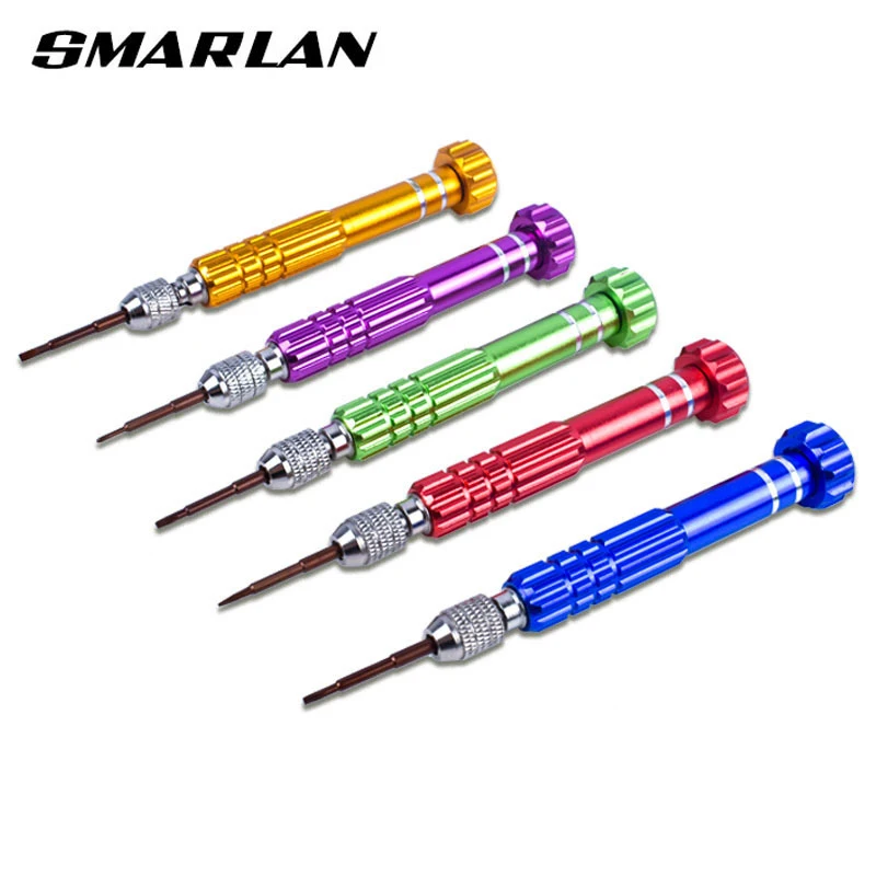 SMARLAN 5in1 Screwdriver Repair Kit Screwdriver Sets Phone Opening Tools Phone Repair Tools for Iphone Huawei Xiaomi Hand Tools