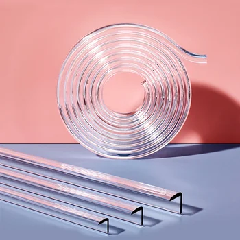 שקוף PVC תינוק רצועת הגנת עם דו צדדי קלטת אנטי-Bumb ילדים בטיחות שולחן קצה ריהוט שומר מגיני