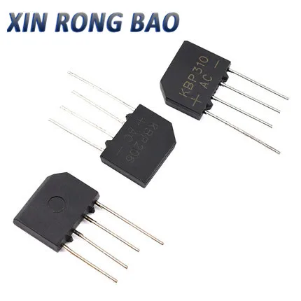 10PCS KBP310 1000V 3A bridge rectifier KBP206 KBP210 KBP307