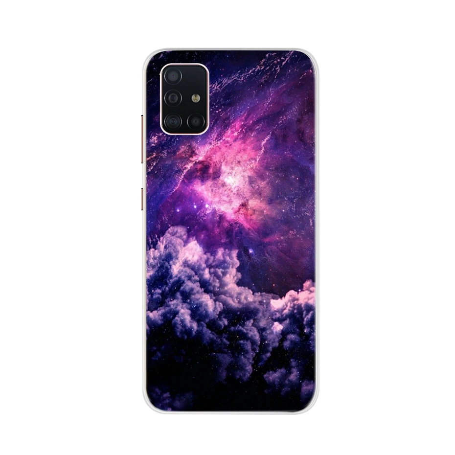 For Samsung Galaxy A51 Case Soft TPU Silicone Back Cover For Samsung A30 A20 A505 A50S A30S A71 A51 A10 A10S A20S Phone Cases