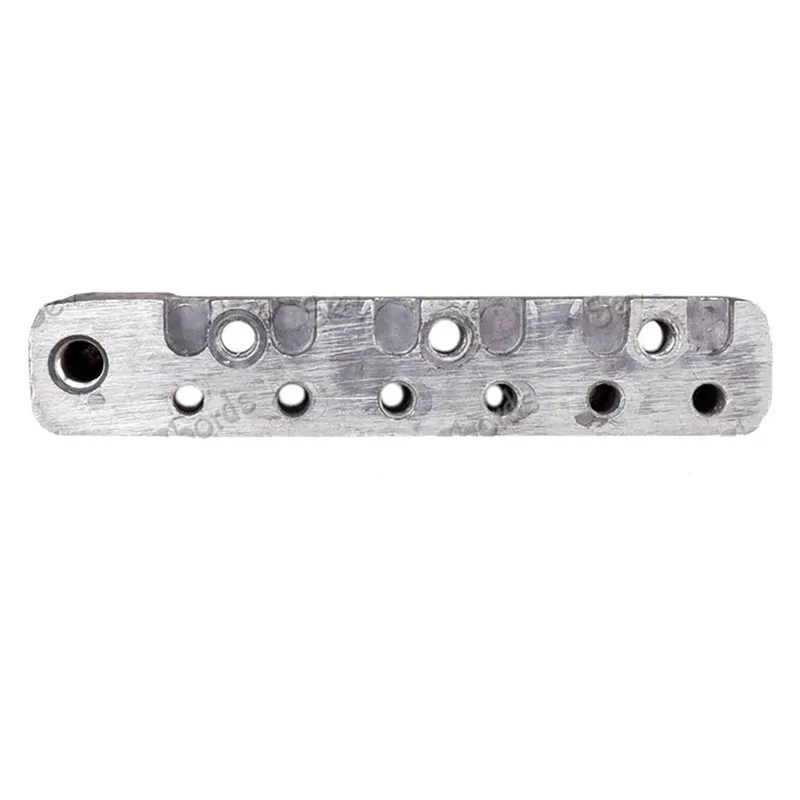 1 Stück 6-Saiten-Sattel-Tremolo-Brückenbasis für E-Gitarren-Zubehörteile Musikinstrument – Detail 4