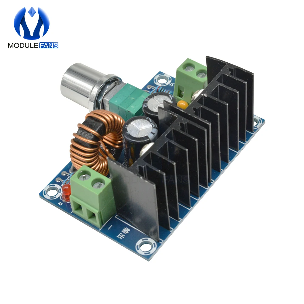 DC-DC Step Down Buck Converter Power Supply Module XL4016 PWM Einstellbar 4-40V Zu 1,25-36V schritt Unten Bord Modul Max 8A 200W – Detail 8