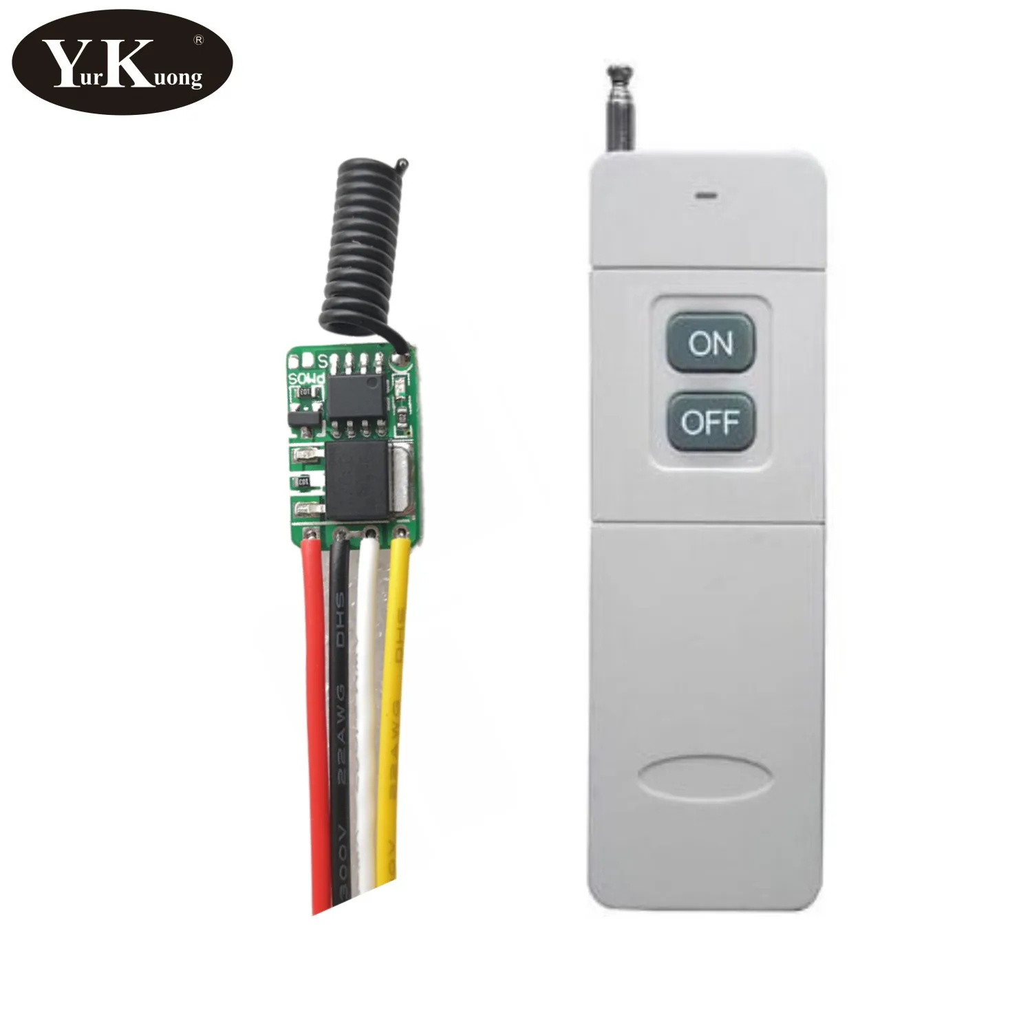Micro remote control switch 3.7V 5v12Vbattery remote switch Buzzer, LED light with LED beads remote control switch