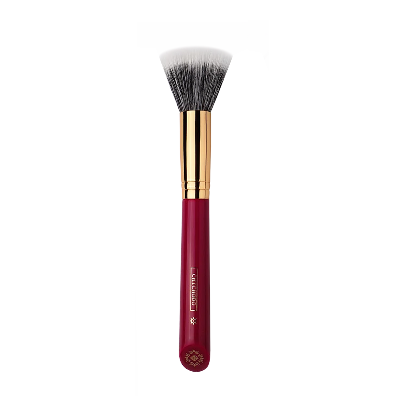 CHICHODO Makeup Brush-Luxurious Red Rose Series-High Quality Goat Hair Powder Brush-Natural Hair Cosmetic&Makeup Tools-Beauty