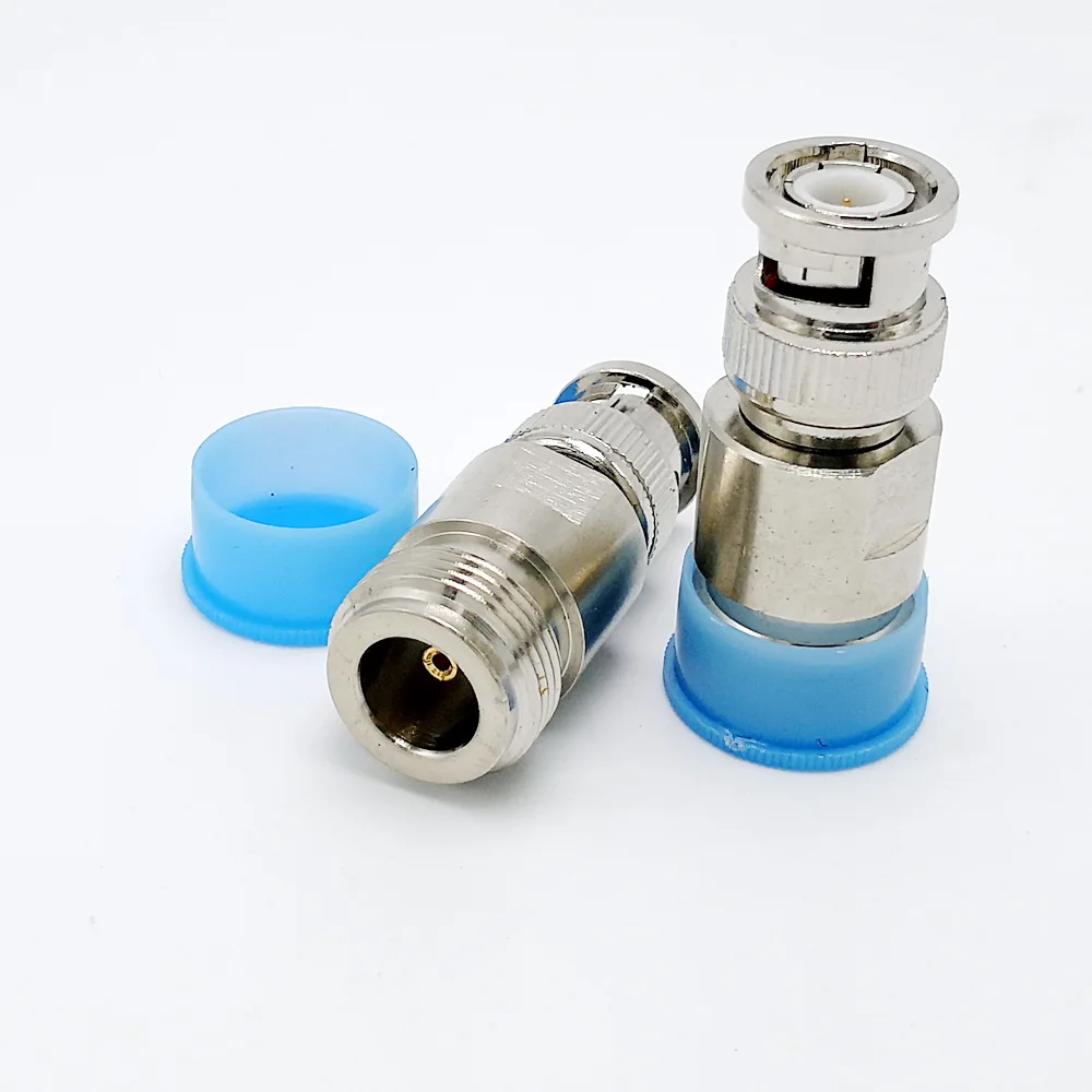 موصل محول من N إلى BNC RF ، ذكر إلى N ، قابس ، 5 قطعة