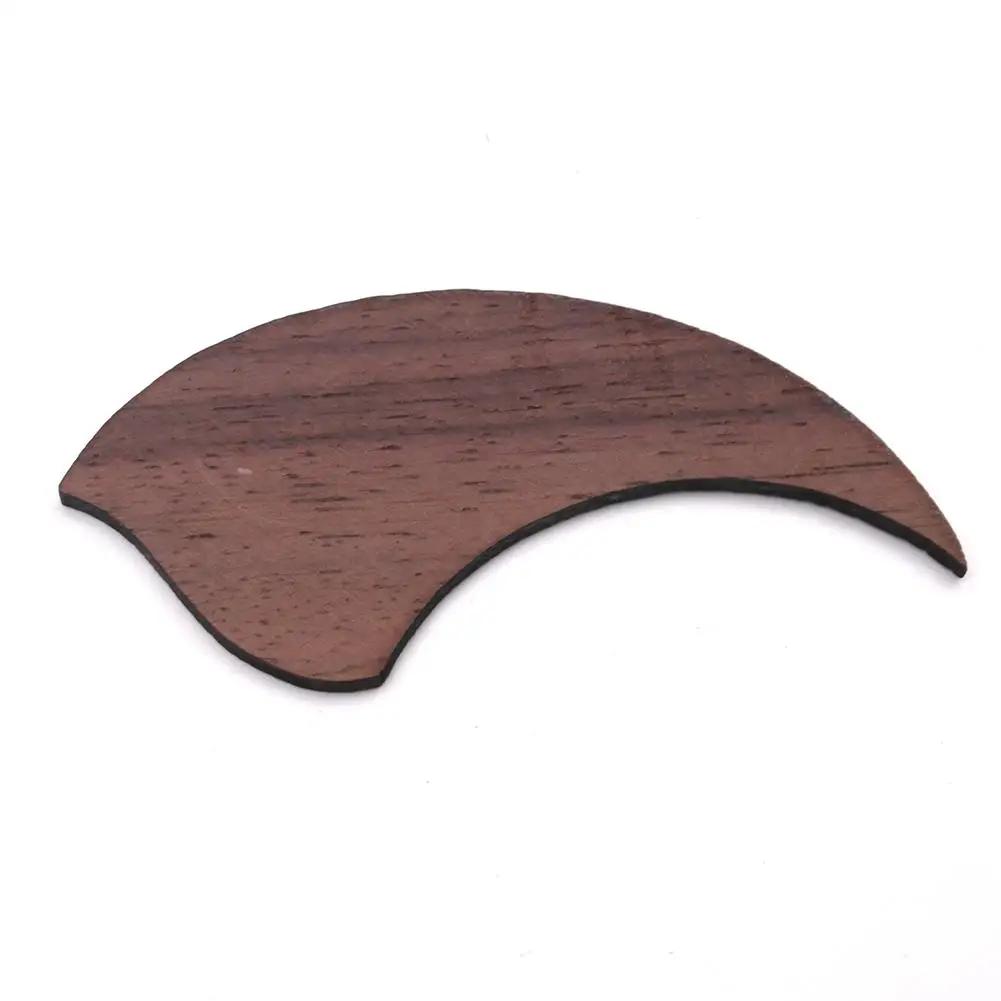 2 pezzi scudo in palissandro Pick guard in legno Ukulele battipenna accessori per strumenti musicali a goccia