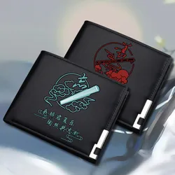 Grandmaster of Demonic Cultivation Mo Dao Zu Shi Wei Wuxian Lan Wangji Cosplay Short Wallet Casual Coin Purse Card Hold Notecase