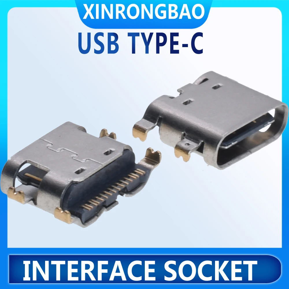 

PCB connector USB Type-C The height of 16pin board is 1.60 mm female connector 16Pin Type C connector superior quality U501-3USB