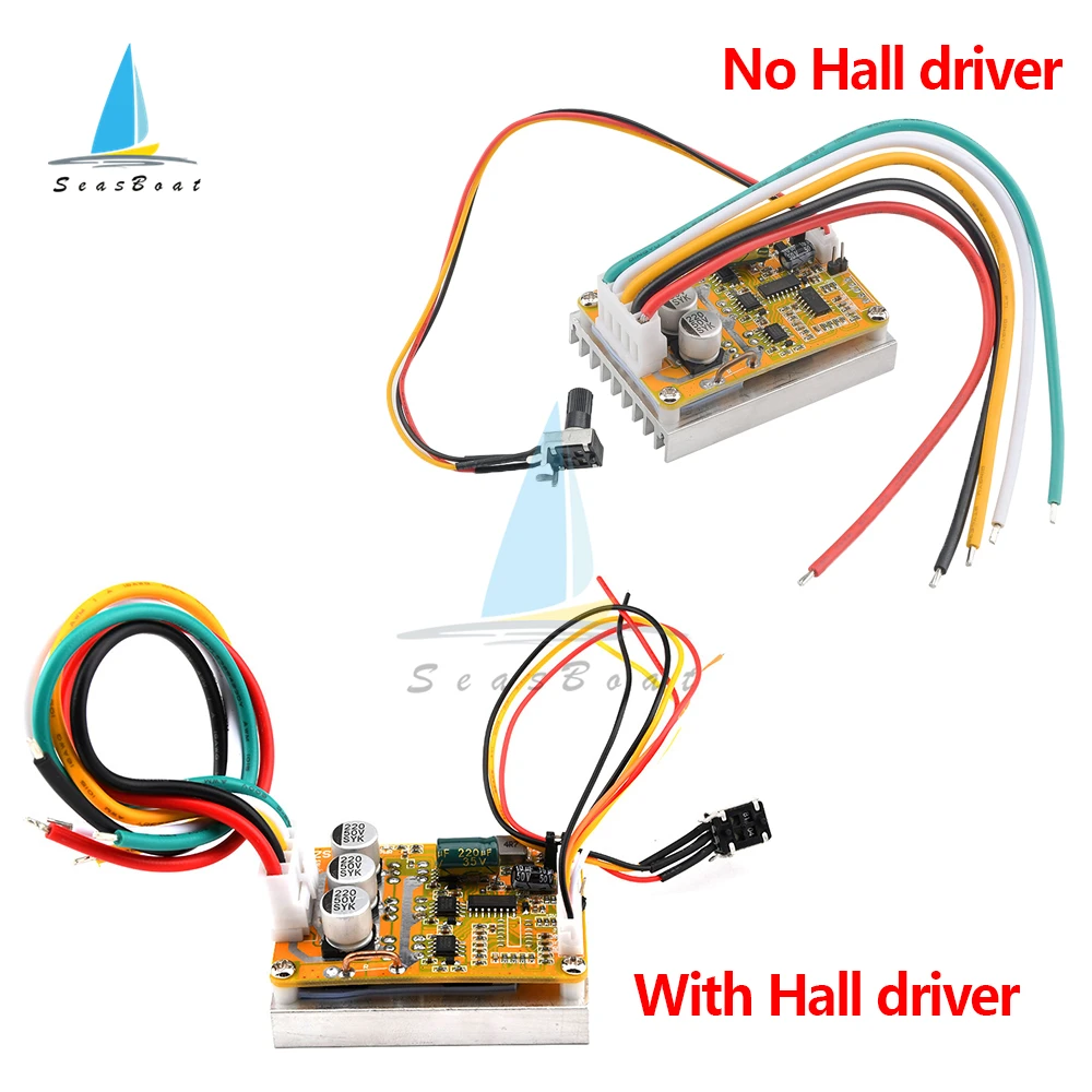 TSBS 81020 DC 5-36V 350W BLDC 3상 무센서 브러시리스 모터 컨트롤러 성능 및 실사용 리뷰