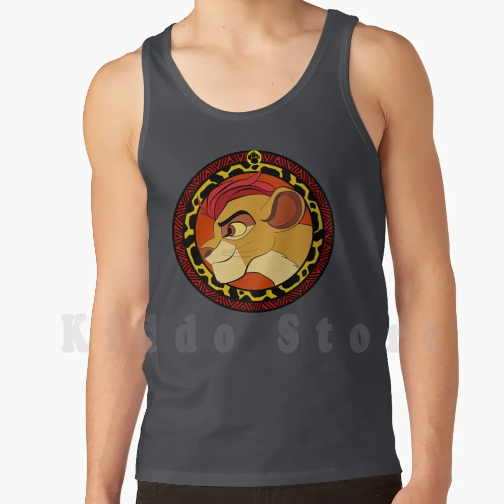 The Lion Guard Tank Tops Vest 100% Cotton Lion King Guard Kion Simba Scar