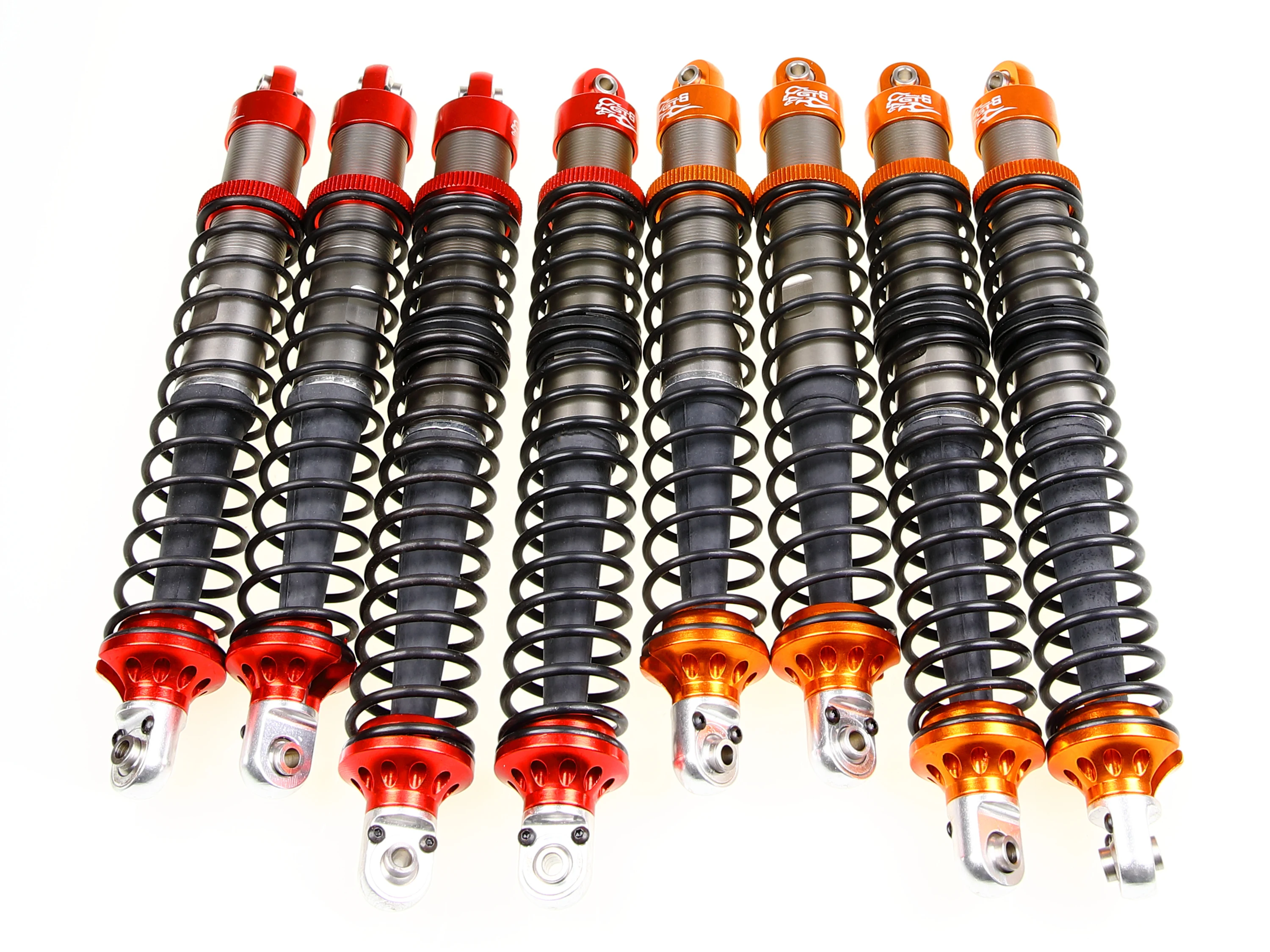 GTBracing CNC Aluminum Hard-anodized 7075 Suspenion Shock Absorber 6MM for Baja 5b  ss  5sc 4PCS/SET