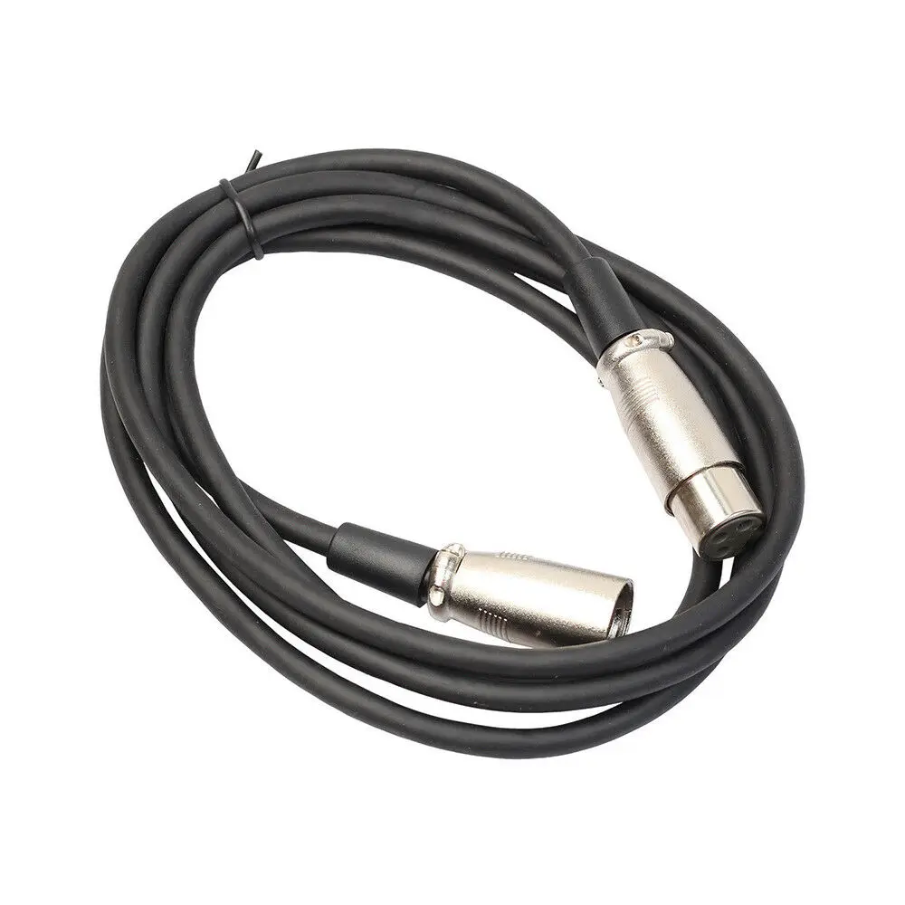 Cable profesional XLR macho y hembra de 3 pines, 1m, 1,5 m, 3m (opcional), micrófono blindado, Cable de Audio de 6M, 9,84 pies, 3 metros