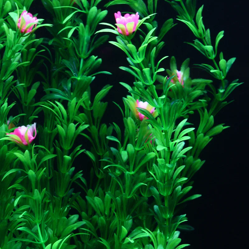 80cm Tropical Grass Large Artificial Aquatic Plant Plastic Water Grass High Quality Fish Tank Tree For Home Ocean Aquarium Decor