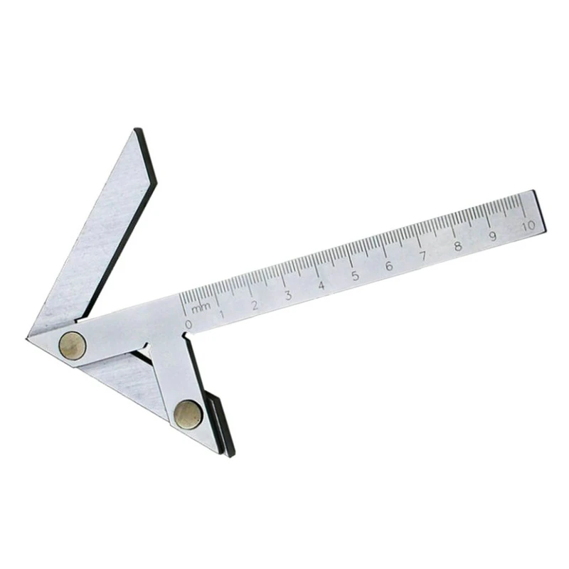 

Centering Square Gauging Protractor Angle Ruler Center Gauge Round Bar Mark Finder Tool