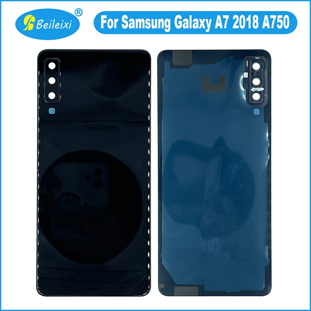 For Samsung A7 2018 A750 A750F A750FN Battery Door Back Cover Replacement Housing Protective Durable Battery Back Cover