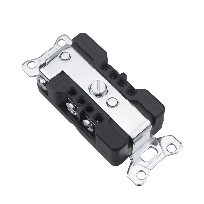 Occ ródio-chapeado/banhado a ouro eua power plug 20a febre tomada de parede de alta fidelidade filtro de energia de áudio 86 soquete de caixa inferior