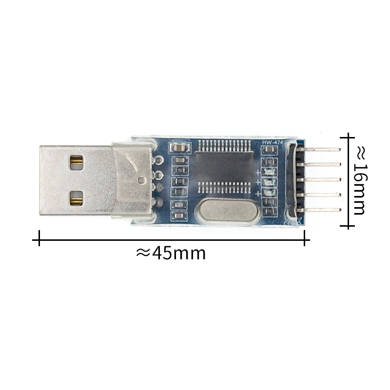 WholeSale+  PL2303 USB To RS232 TTL Converter Adapter Module with PL2303HX