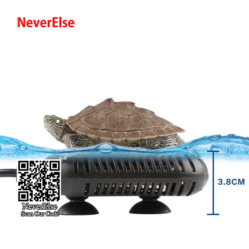 aquarium turtle Heater Anti-overheat Protective Shell LCD Heating Panel rod heater heat for turtle aquarium fish tank tortoise