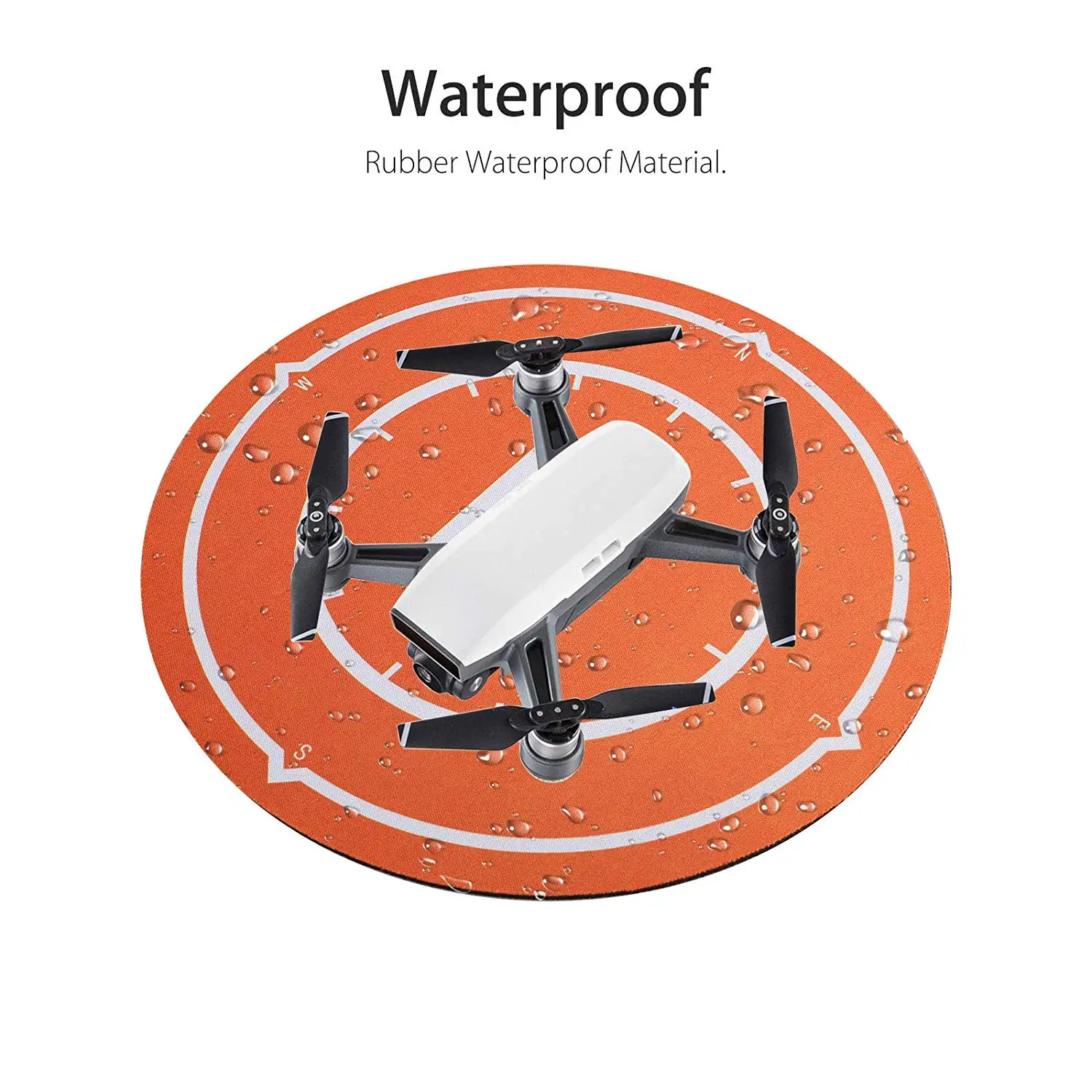 25cm Landing Pad Parking Apron Mini 2 Portable Foldable Waterproof for DJI Mavic Mini 1 2/Mavic Pro/Platinum/ Air/Spark 4K Drone