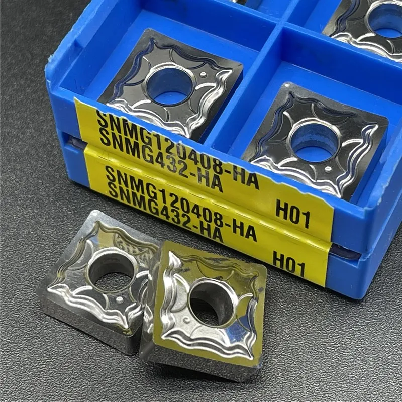 SNMG120402 SNMG120404 SNMG120408 HA H01 External turning tool Aluminum Carbide insert Cutting CNC Metal lathe tool SNMG  120402