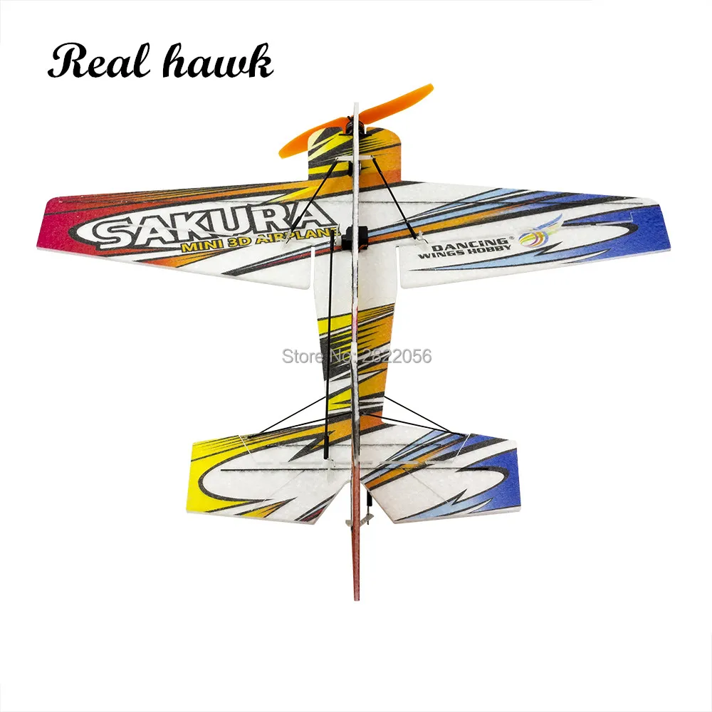 EPP Kit Micro 3D Indoor Airplane SAKURA Lightest plane KIT (UNASSEMBLED ) RC airplane RC MODEL HOBBY TOY HOT SELL RC PLANE