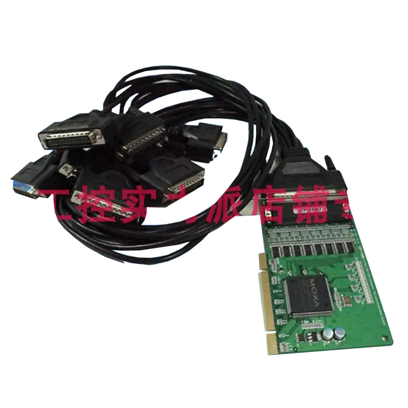 

New Original Spot Photo For MOXA CP-168U V2 RS232 25-Pin 8 Serial Port Card PCI Multi-Serial Port Card