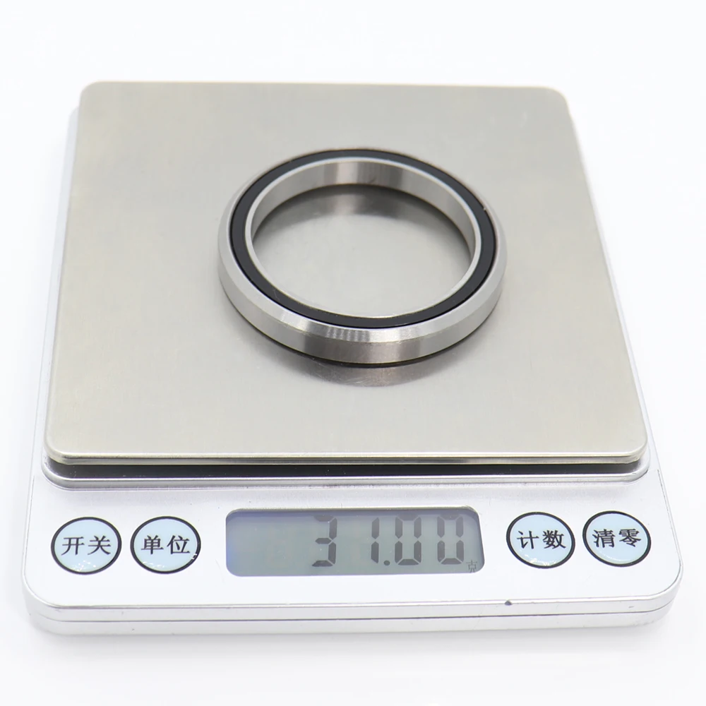 ACB52H7 cubierta de rodamiento de auriculares de bicicleta 52*40*7mm 45/45 grados de acero cromado conico superior inferior ACB rodamientos reparación de piezas cónicas