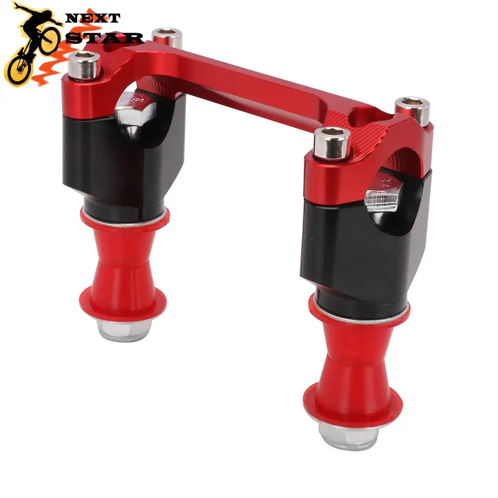 Motorcycle CNC 28MM Motorcycle Handlebar Bar Riser Mount Clamps TPU Bolts For Honda CRF250R 2013-2017 CRF450R 2009-2016 CRF 250