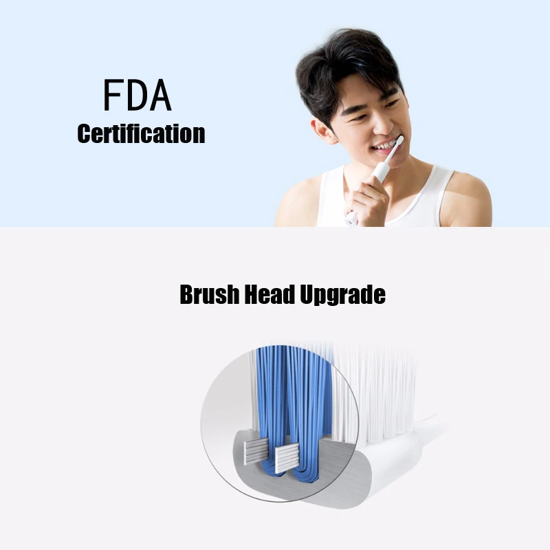 Electric Replacement for DR BEI C1 Oral Care Teeth DuPont Deep Cleaning Toothbrush Healthy Action Brush Heads