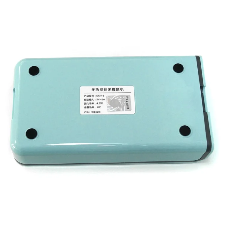 Smartphone Nano Coating Machine Mobile Phone Liquid Screen Protector UV Sterilizer Machine Applicator in Green Color