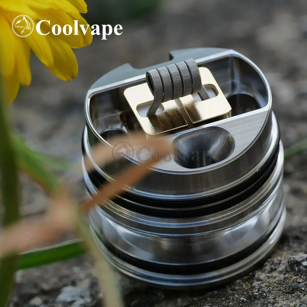 Thunderhead creative Artemis RDTA V1.5 24 مللي متر البخاخة 2/4 مللي لفائف واحدة البخاخة هيئة الطرق والمواصلات 26 قطعة العسل فتحات الهواء E-cig خزان