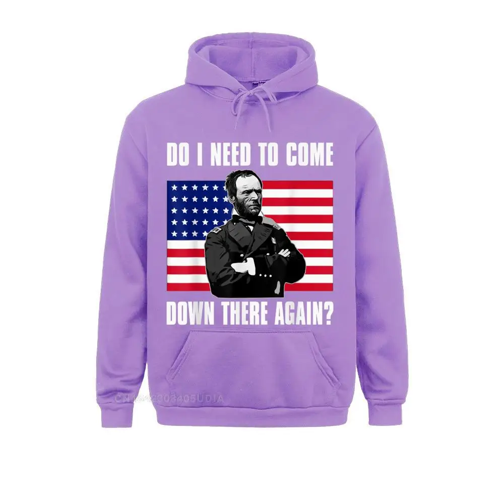 Need To Come Down There Again Shirt Funny General Sherman Hoodie Brand Street Sweatshirts Long Sleeve Hoodies For Women Clothes