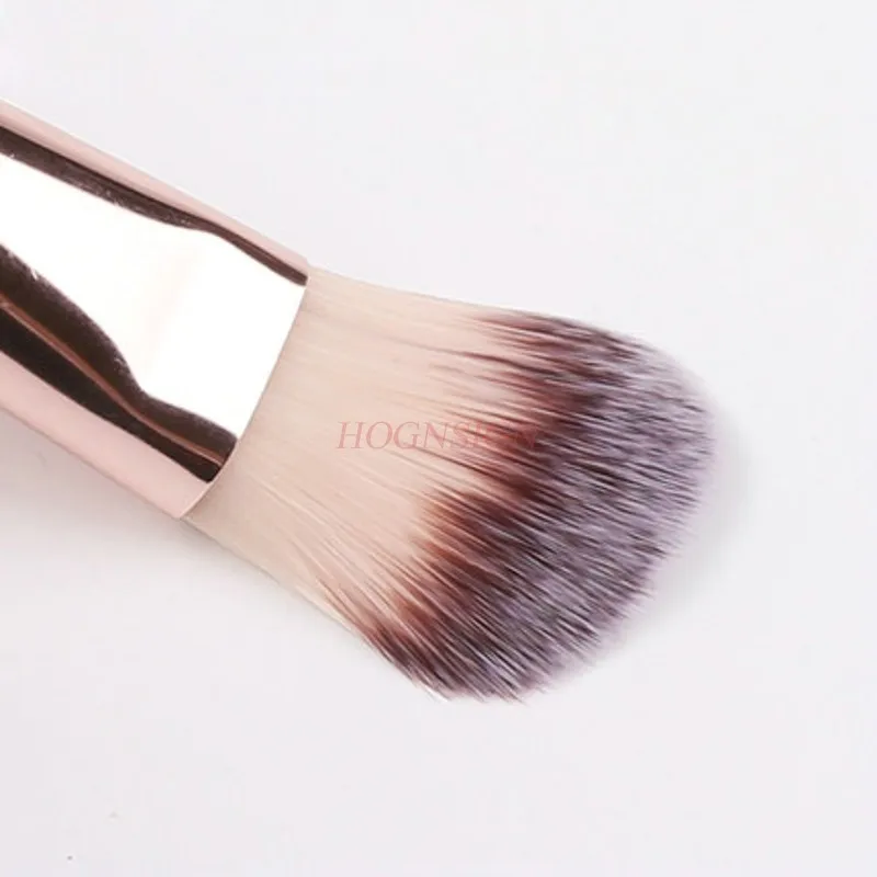 Brocha para base, cabezal plano, brocha para base, máscara, pasta, maquillaje sin rastro, venta