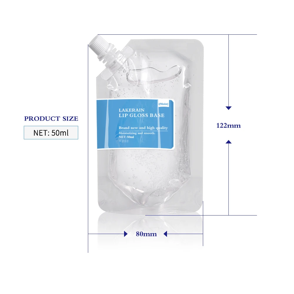 25/50ml DIY szminka surowiec nawilżający matowy przezroczysty przezroczysty błyszczyk baza żel olejek nieprzywierający żelowy błyszczyk błyszczyk