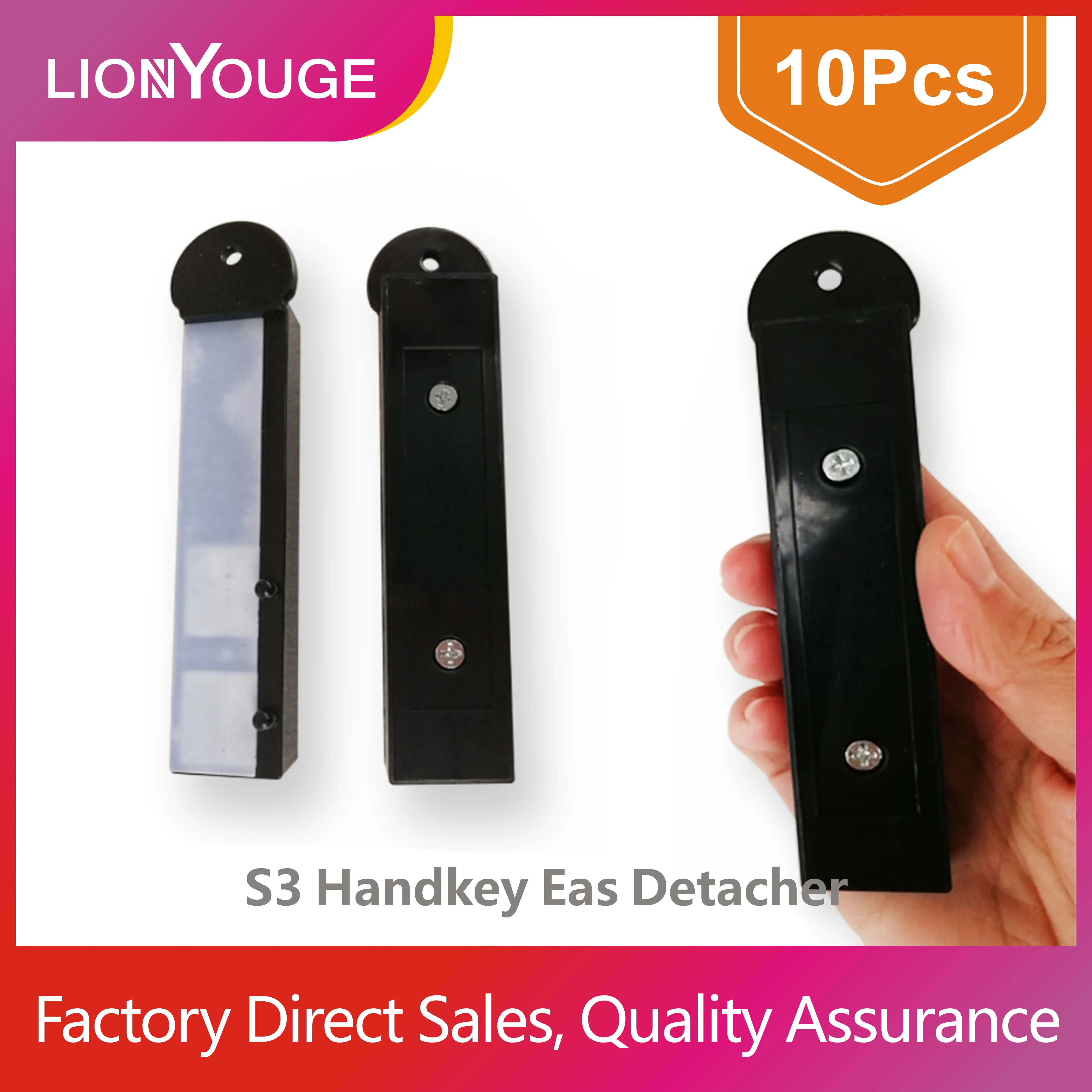 Magnetic Security Hook Magnet Key Handkey Remover Magnet Lockpick Releaser S3 Key Display Hook Detacher Stop  10pcs/