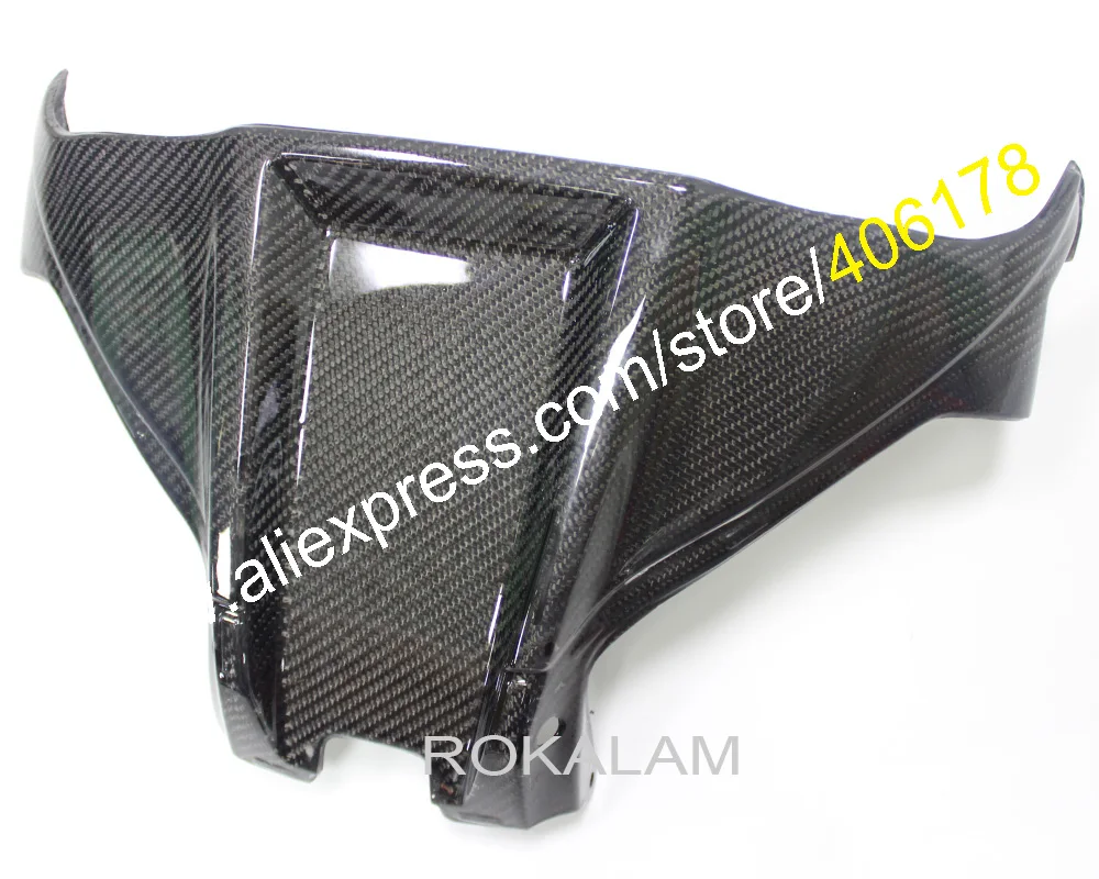 

Carbon Fiber Twill Tank Pad Cover Tank Center Cover Trim Panel For Kawasaki ZX10R 2011 2012 2013 2014 2015 2016 2017 ZX-10R