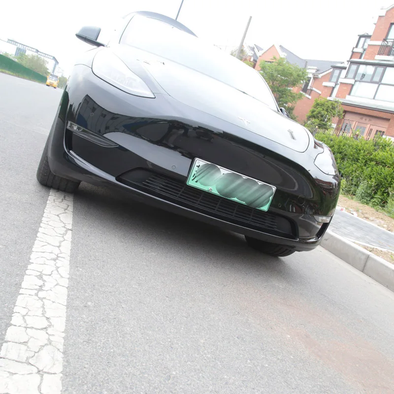 테슬라 모델 Y 2021 용 하단 범퍼 그릴 곤충 그물 방지 곤충 먼지 쓰레기 증거 내부 그릴 커버 장식 액세서리